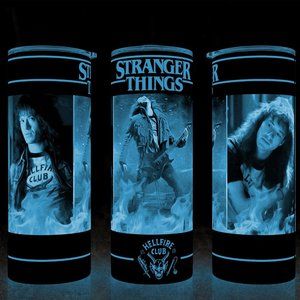 Stranger Things Hellfire Club Glow in the Dark Tumbler 20oz